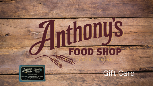 Anthony's Food Shop Physical Gift Card