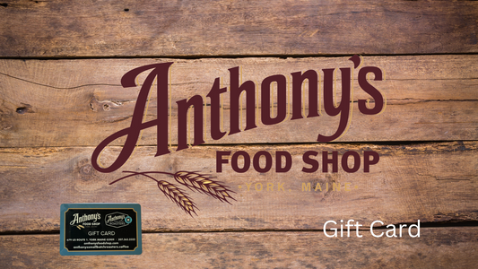 Anthony's Food Shop Gift Card (Physical Card)
